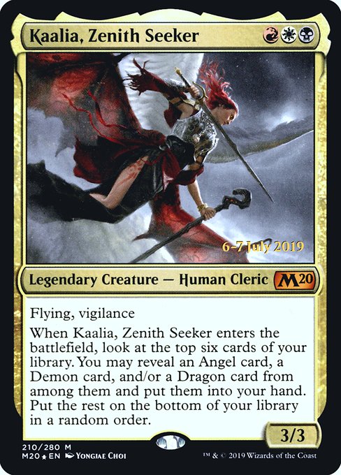 Kaalia, Zenith Seeker from Core Set 2020 Promos