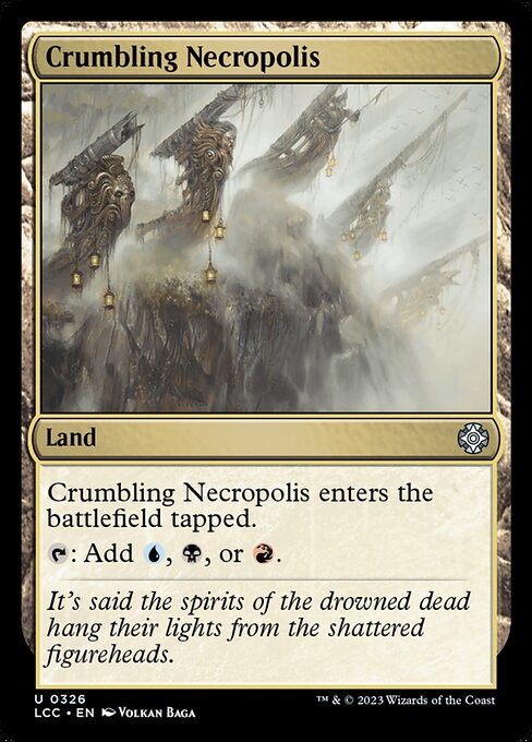 Crumbling Necropolis highlighted card art