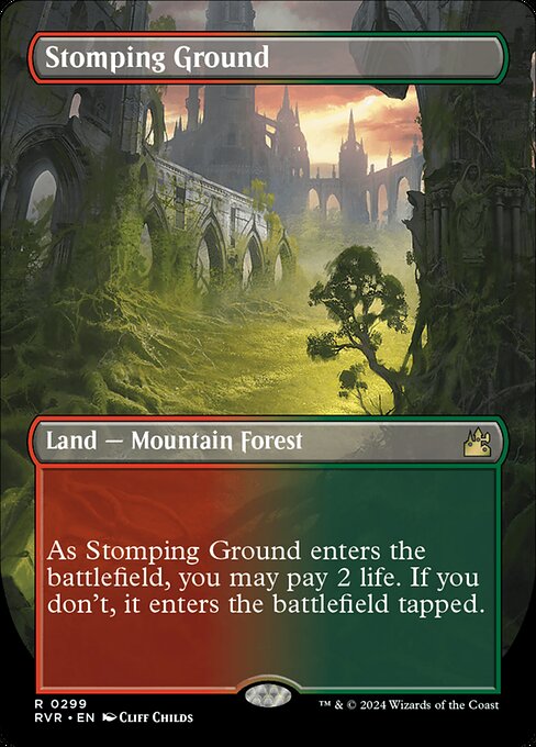 Stomping Ground from Ravnica Remastered