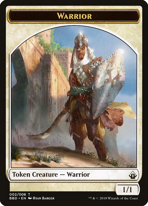 Warrior from Battlebond Tokens