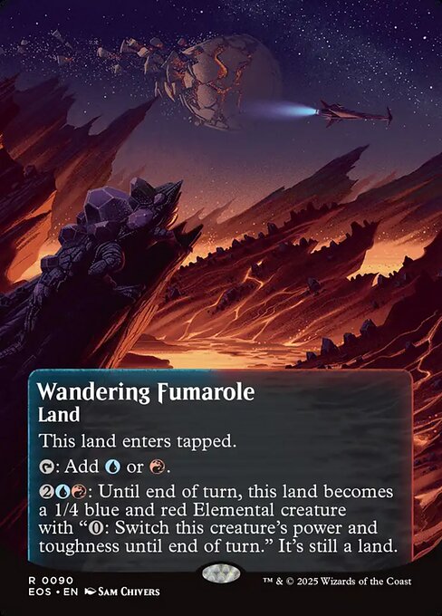 Wandering Fumarole from Edge of Eternities: Stellar Sights