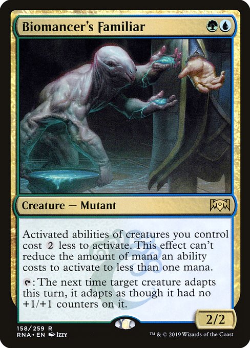 Biomancer's Familiar from Ravnica Allegiance