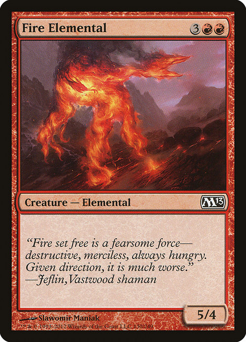 Fire Elemental from Magic 2013