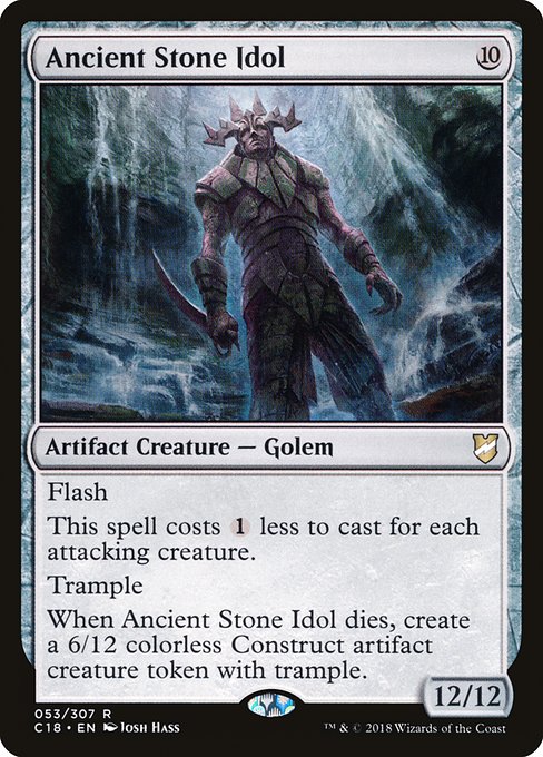 Ancient Stone Idol from Commander 2018