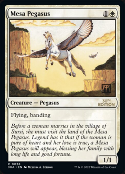 Mesa Pegasus highlighted card art