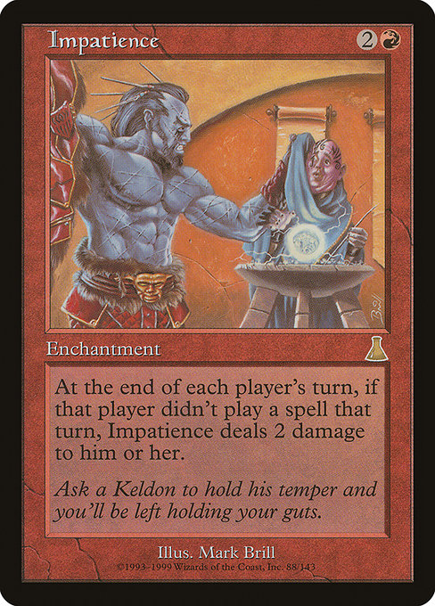 Impatience from Urza's Destiny