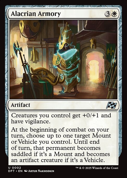 Alacrian Armory highlighted card art