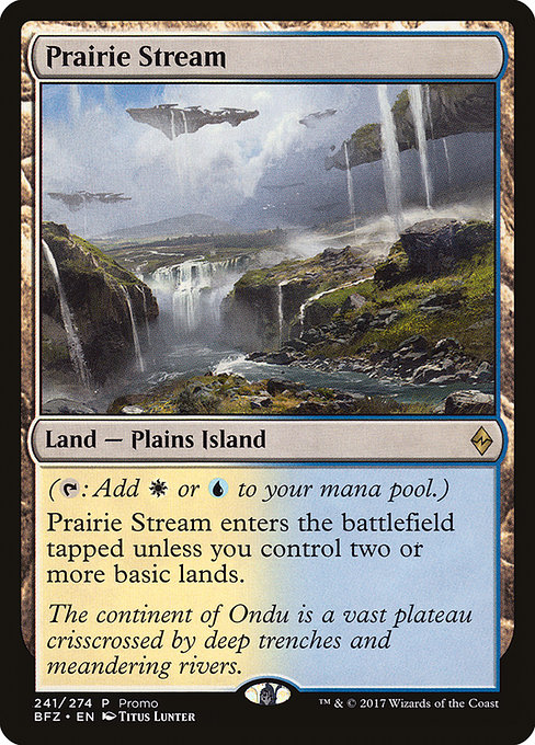 Prairie Stream from BFZ Standard Series
