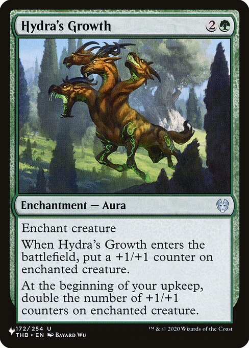 Hydra's Growth highlighted card art