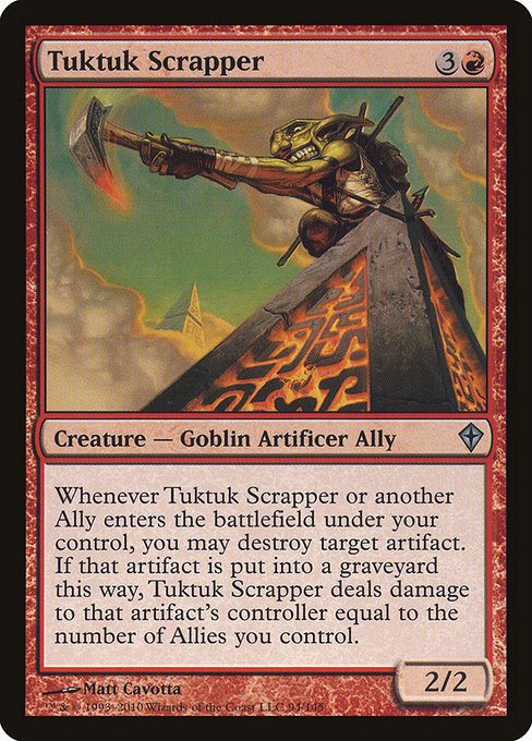 Tuktuk Scrapper highlighted card art