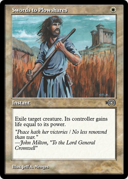 Swords to Plowshares from Magic Online Promos
