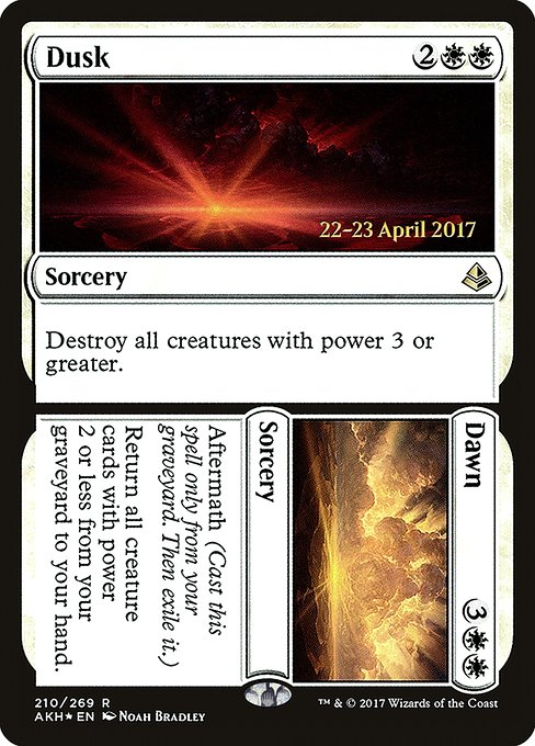 Dusk // Dawn from Amonkhet Promos