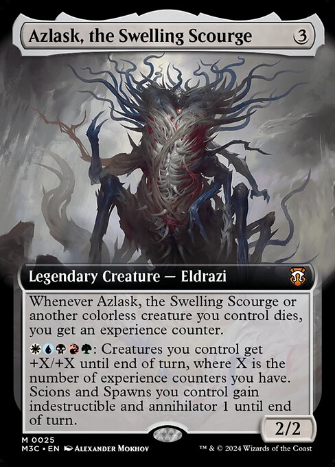 Azlask, the Swelling Scourge from Modern Horizons 3 Commander