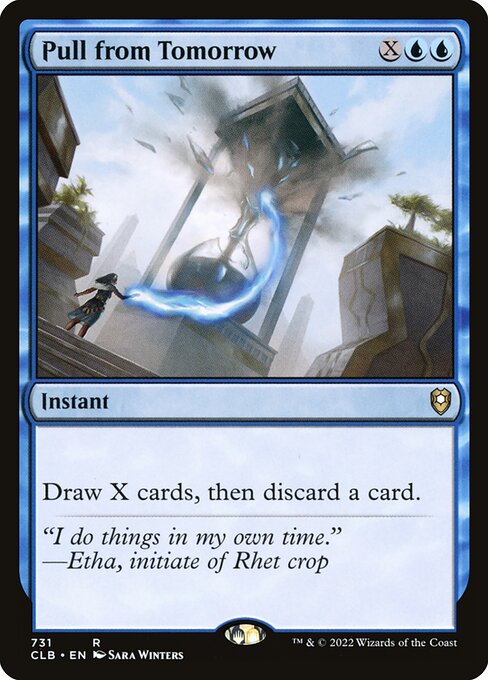 Pull from Tomorrow from Commander Legends: Battle for Baldur's Gate