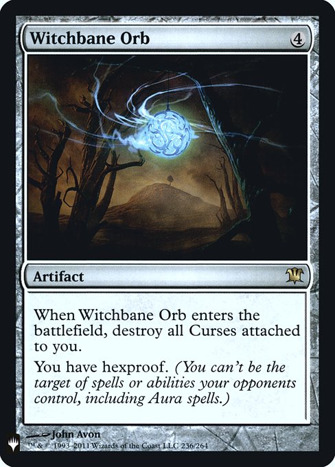 Witchbane Orb highlighted card art