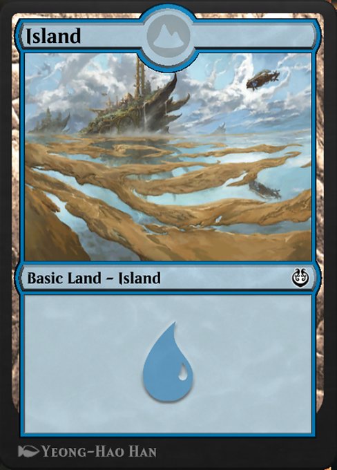 Island from Kaladesh Remastered