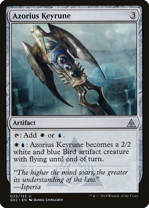 Azorius Keyrune highlighted card art