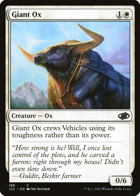 Giant Ox highlighted card art