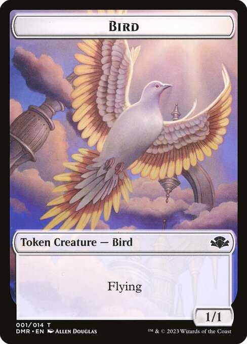 Bird from Dominaria Remastered Tokens