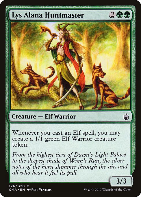 Lys Alana Huntmaster from Commander Anthology