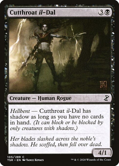 Cutthroat il-Dal highlighted card art