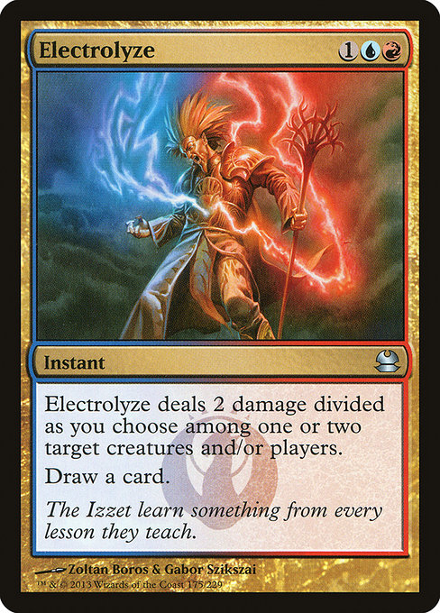 Electrolyze from Modern Masters