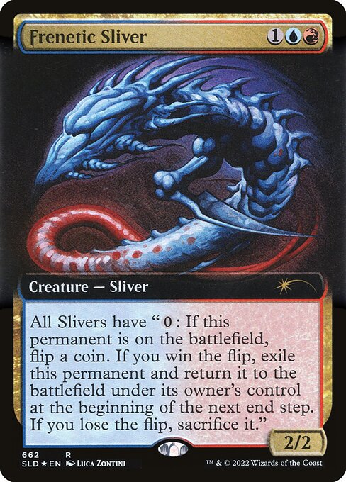 Frenetic Sliver highlighted card art