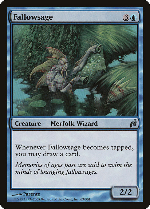 Fallowsage from Lorwyn