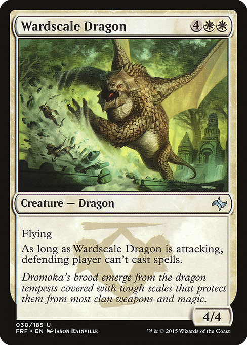 Wardscale Dragon highlighted card art