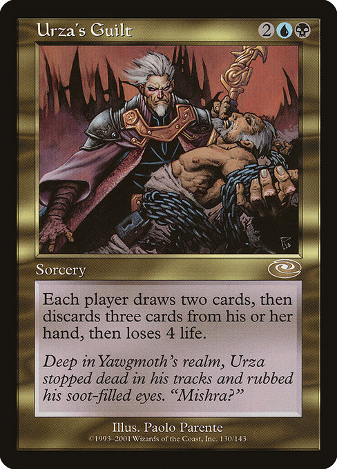 Urza's Guilt highlighted card art