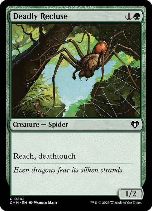 Deadly Recluse highlighted card art