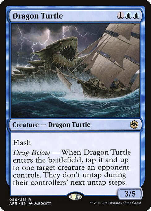 Dragon Turtle from Adventures in the Forgotten Realms