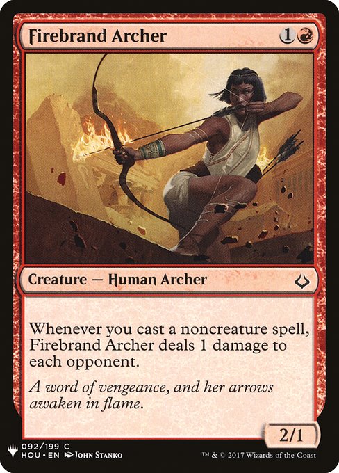 Firebrand Archer from The List