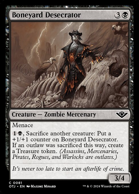 Boneyard Desecrator highlighted card art