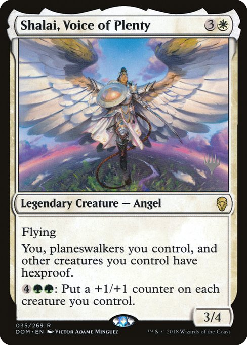 Shalai, Voice of Plenty from Dominaria Promos