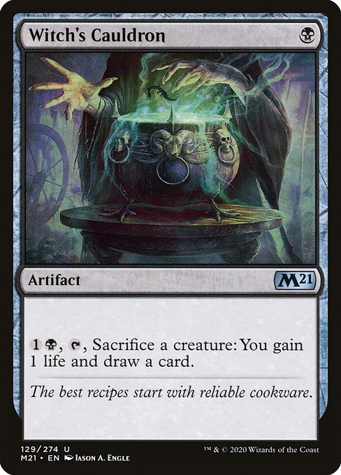 Witch's Cauldron from Core Set 2021