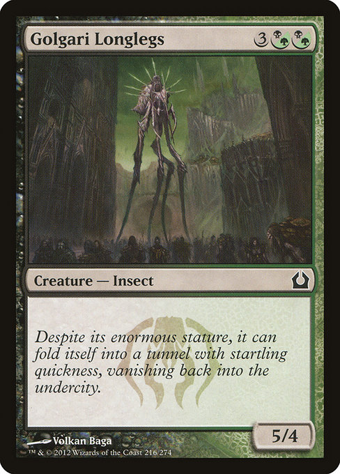 Golgari Longlegs highlighted card art