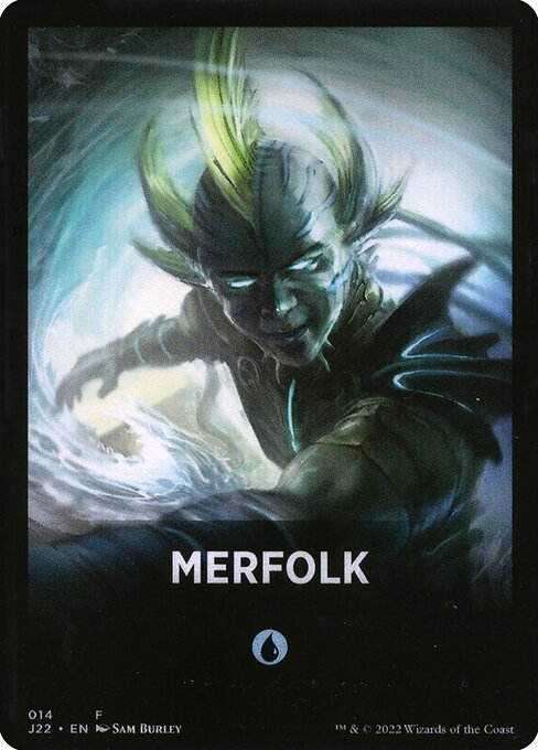 Merfolk highlighted card art