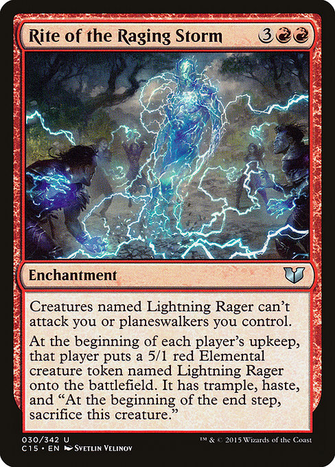 Rite of the Raging Storm from Commander 2015