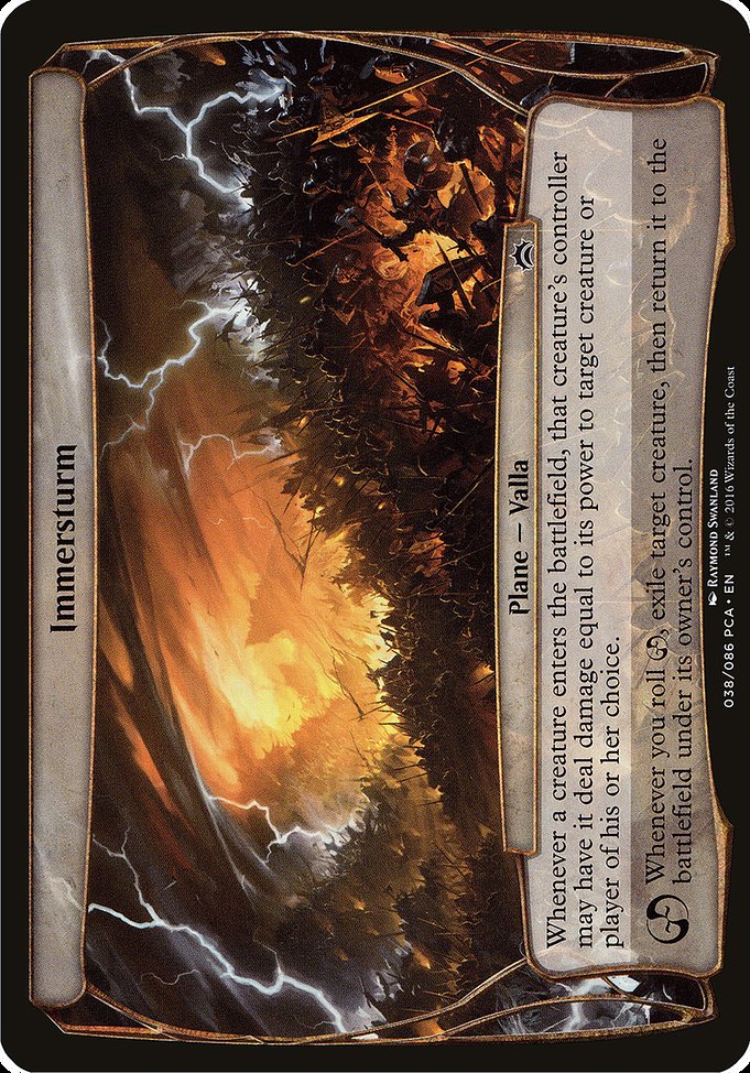 Immersturm highlighted card art