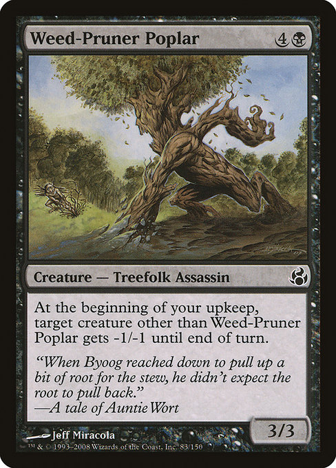Weed-Pruner Poplar highlighted card art