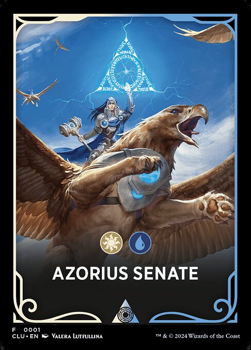 Azorius Senate highlighted card art