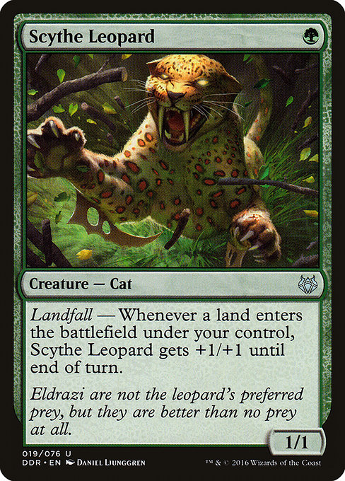 Scythe Leopard highlighted card art