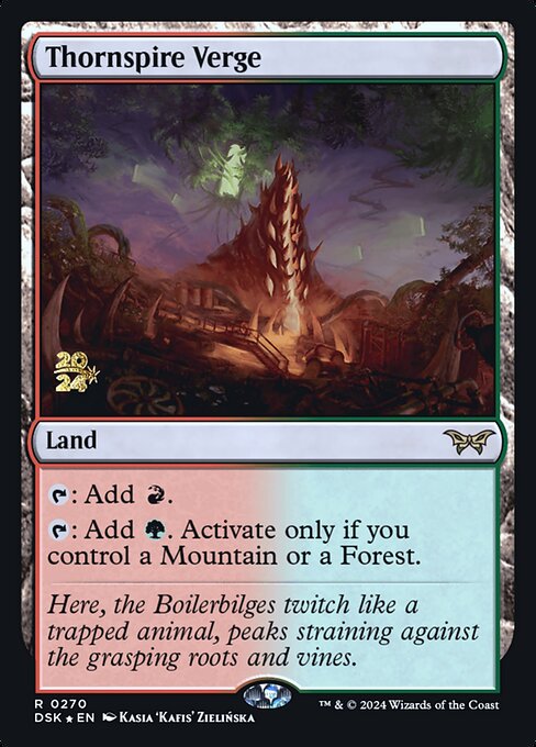 Thornspire Verge from Duskmourn: House of Horror Promos