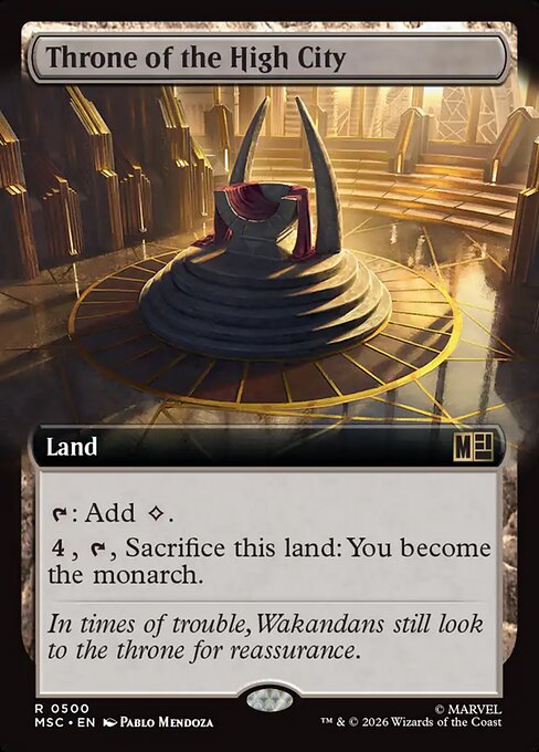 Throne of the High City from Marvel Super Heroes Commander