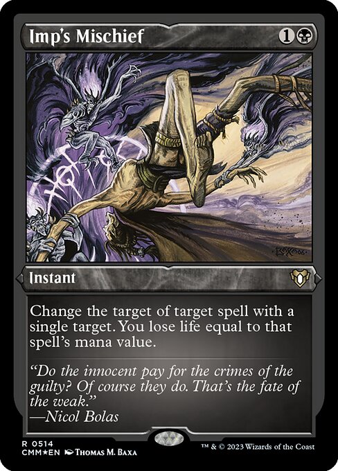 Imp's Mischief from Commander Masters
