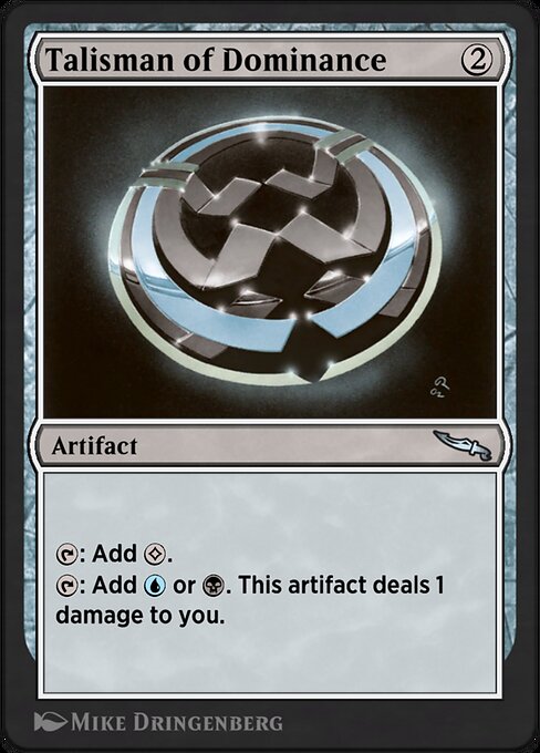 Talisman of Dominance highlighted card art