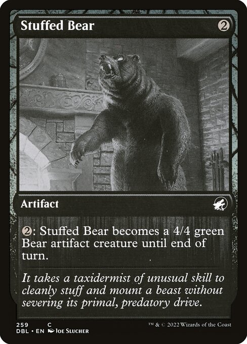 Stuffed Bear highlighted card art