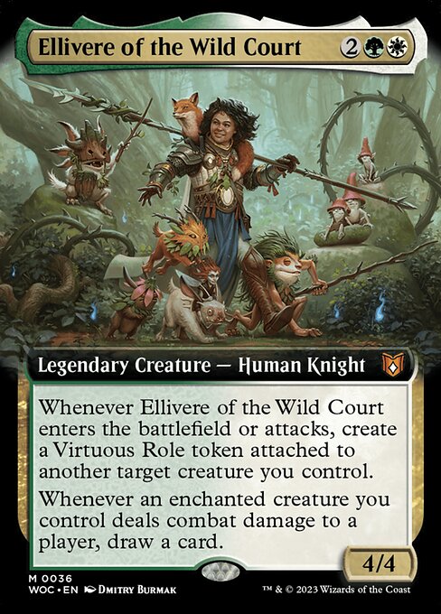 Ellivere of the Wild Court from Wilds of Eldraine Commander