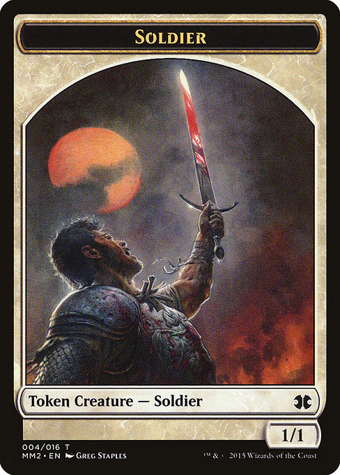 Soldier from Modern Masters 2015 Tokens